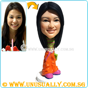 Custom 3D Sweet Lady Figurine
